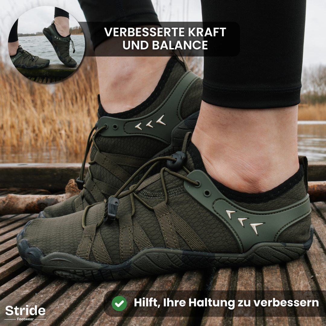 Stride Adventure - Outdoor & rutschfeste Barfußschuhe (Unisex)