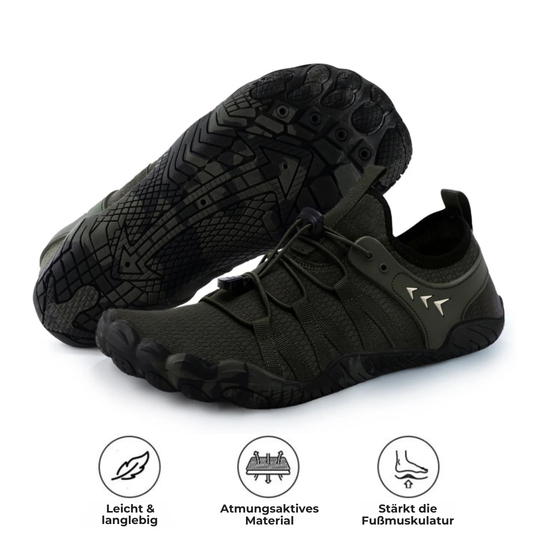 Stride Adventure - Outdoor & rutschfeste Barfußschuhe (Unisex)